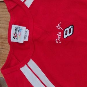 Chase Authentics for Women Nascar Dale Jr #8 Red Tee Size L